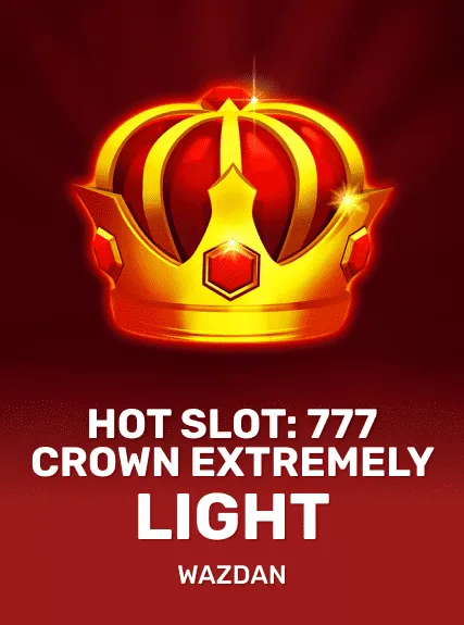 Hot Slot: 777 Crown Extremely Light game tile